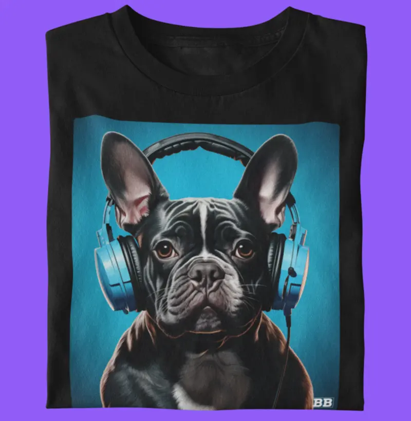 Camiseta Bulldog Frances "Dj Late Jante II"