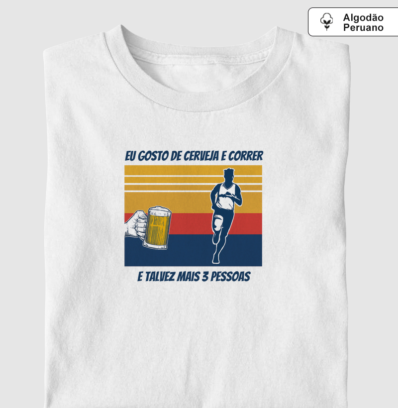 Camiseta Fawk - Cerveja e Corrida