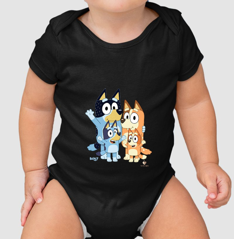 Camiseta Infantil Família Canina Australiana - Edição Especial Santo Caos.