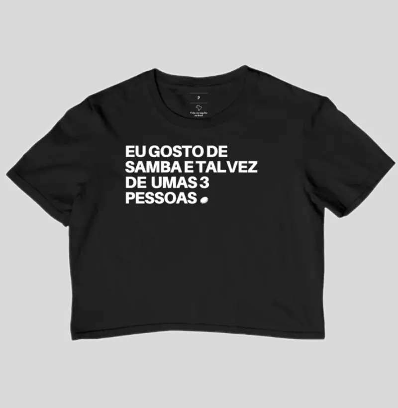 Cropped - Eu gosto de Samba e talvez de umas 3 pessoas.