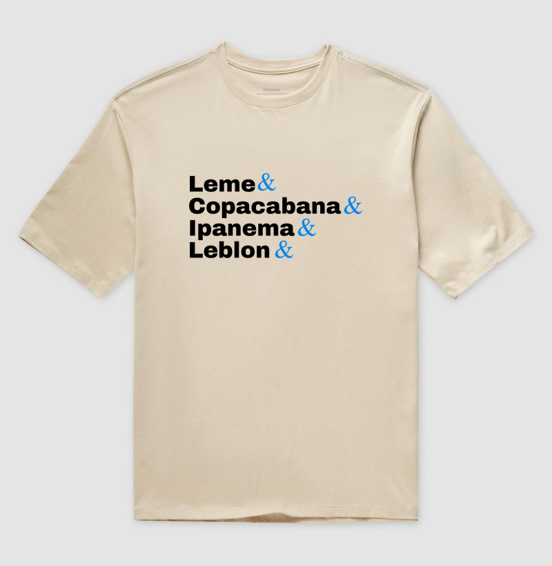 Camiseta DODDIO - Zona Sul Core - Camiseta Oversized