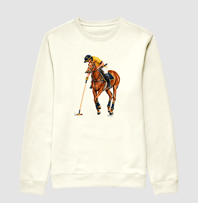 Polo - Yellow&Blue - Suéter Moletom