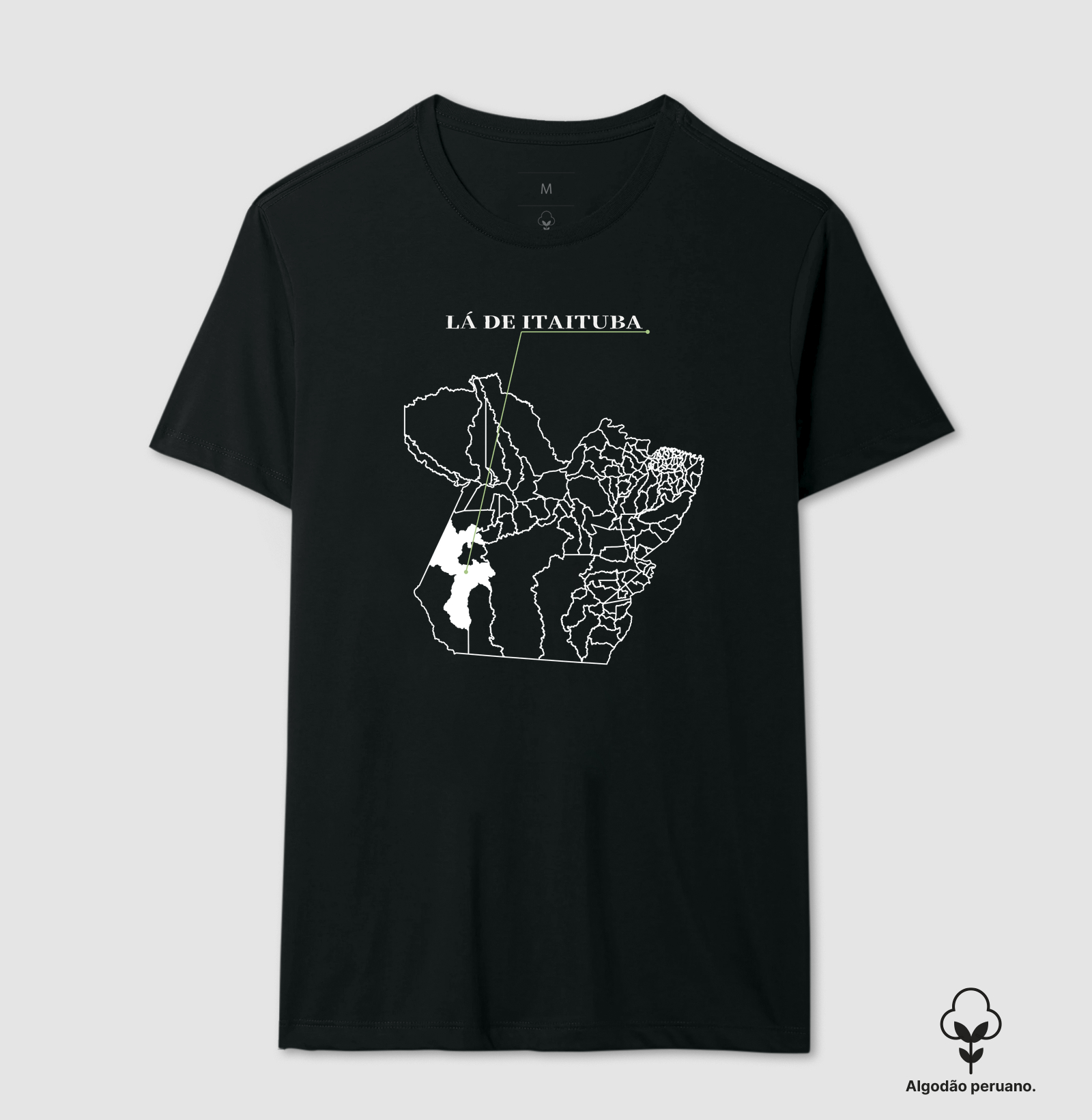 Itaituba | Origem PA - Camiseta Algodão Peruano