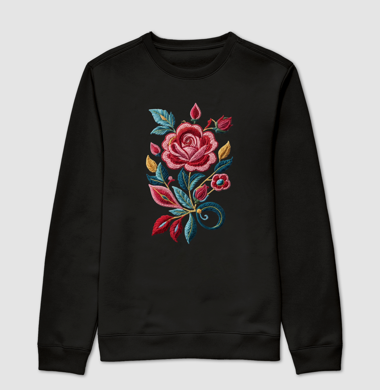 Rosa Imperial  - Suéter Moletom