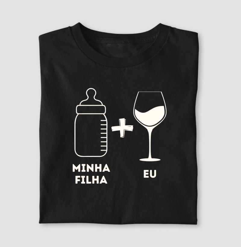 Camiseta Eu e Minha Filha