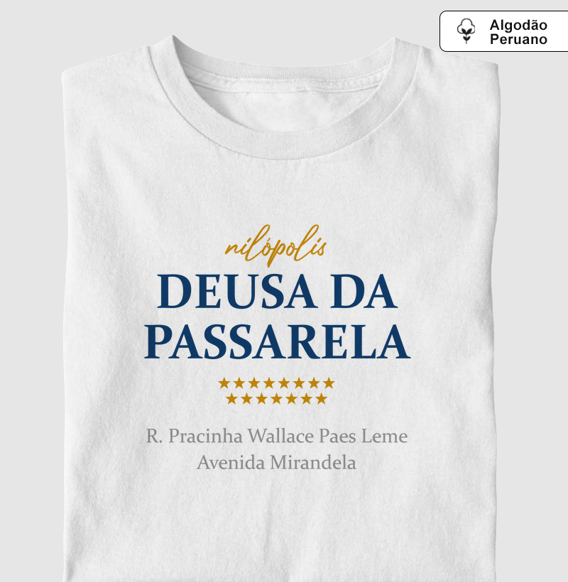 Algodão Peruano - Deusa da Passarela