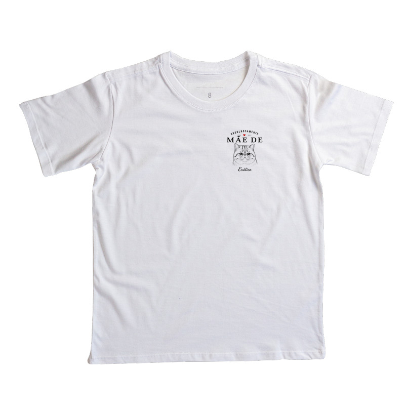 Orgulhosamente Mãe de Exótico - Camiseta Infantil