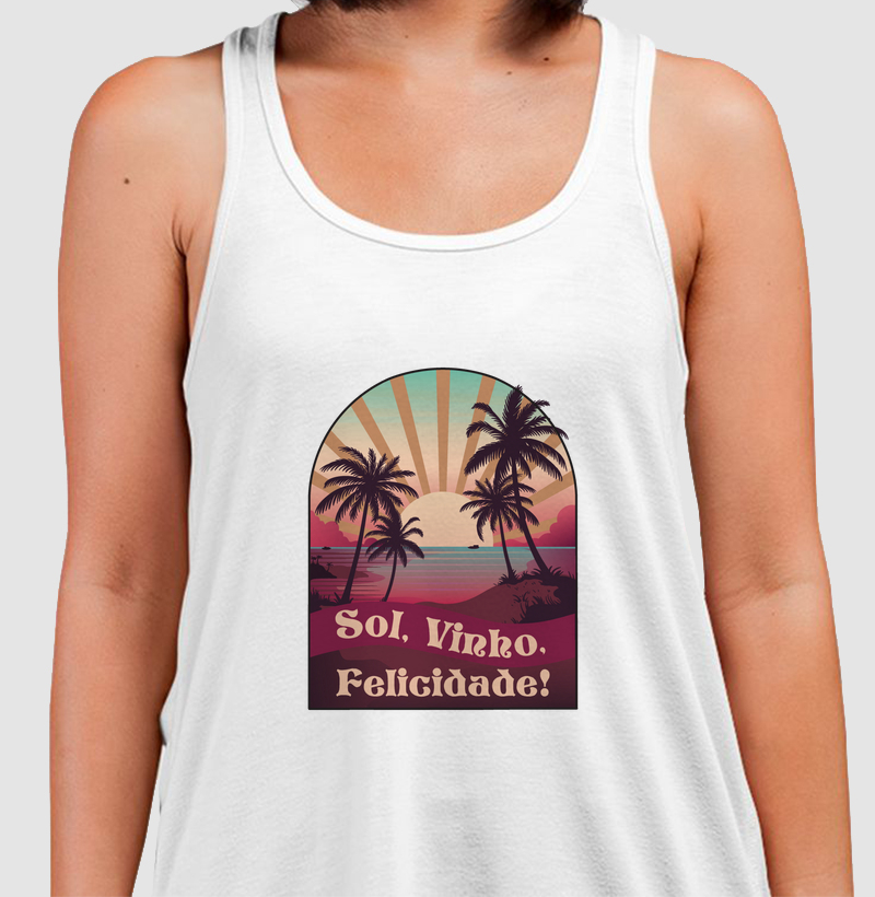 Sol, vinho, Felicidade