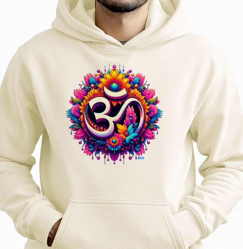 OM Floral Prateado