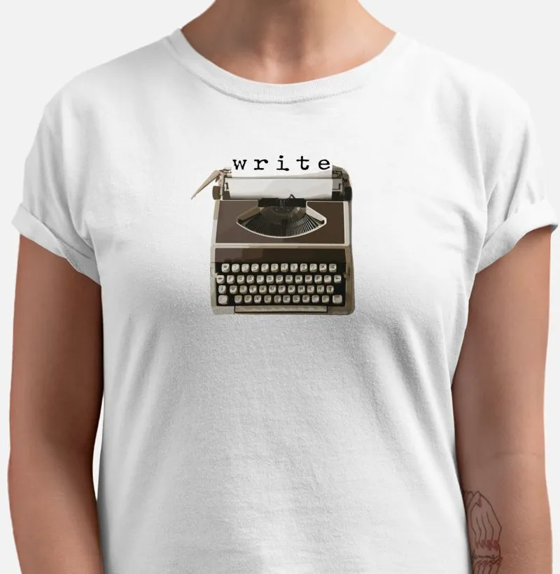 Maquina de escrever (Algodão Peruano)