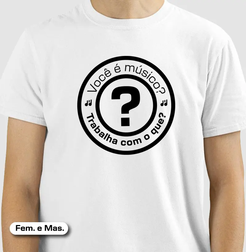 Você é músico? Trabalha com o que?