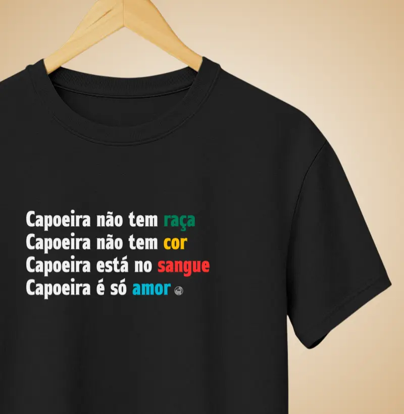 Capoeira é só amor - cores