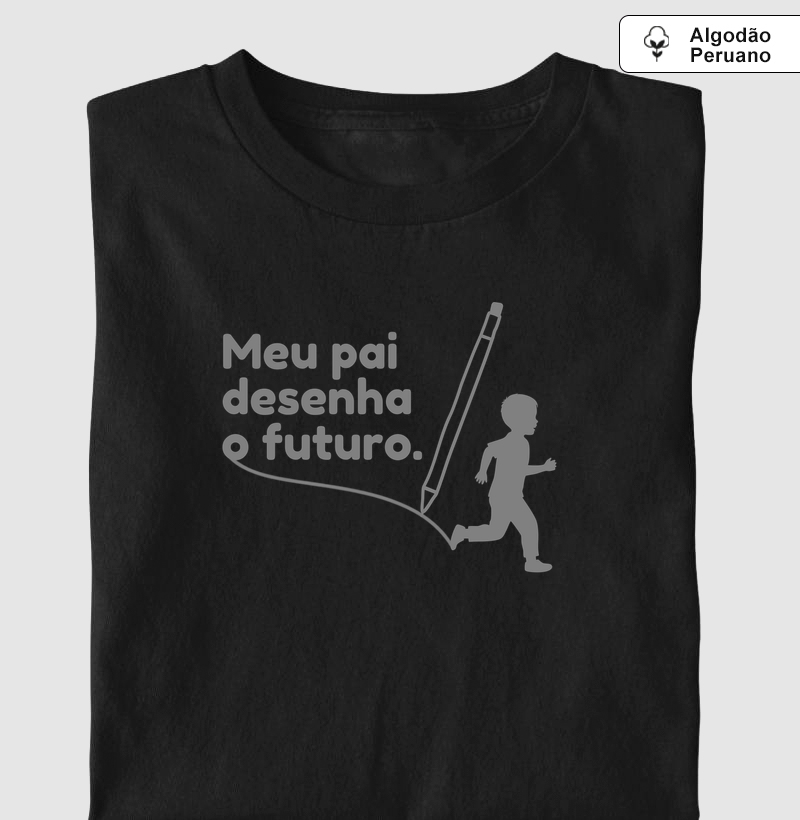 Meu pai desenha o futuro menino