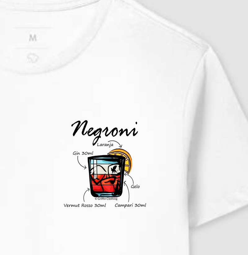 CAMISETA MASCULINA NEGRONI