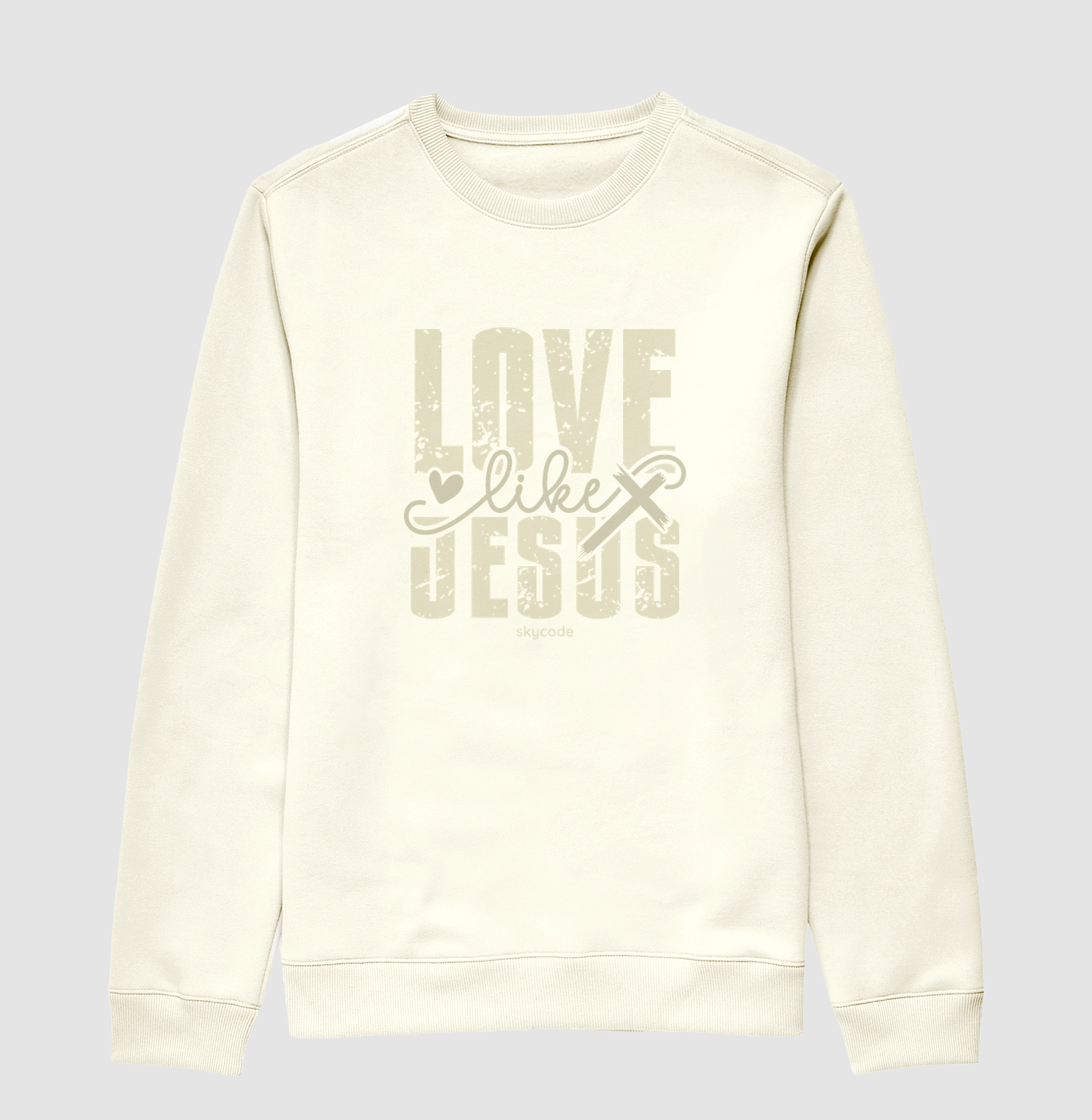 Suéter Moletom Love like Jesus