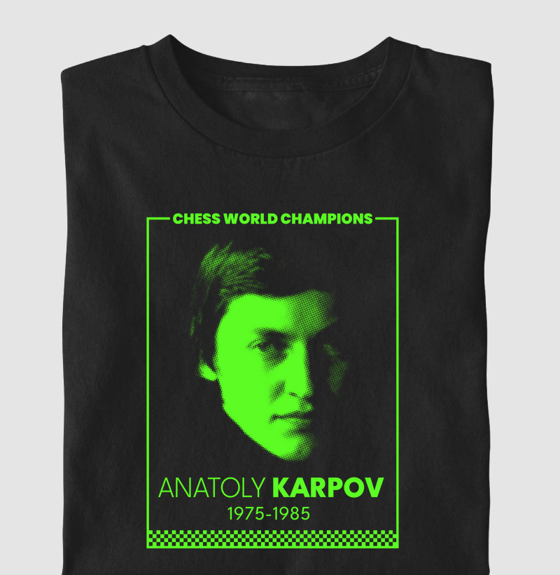 Série Campeões Mundiais - Anatoly Karpov (FRAME)