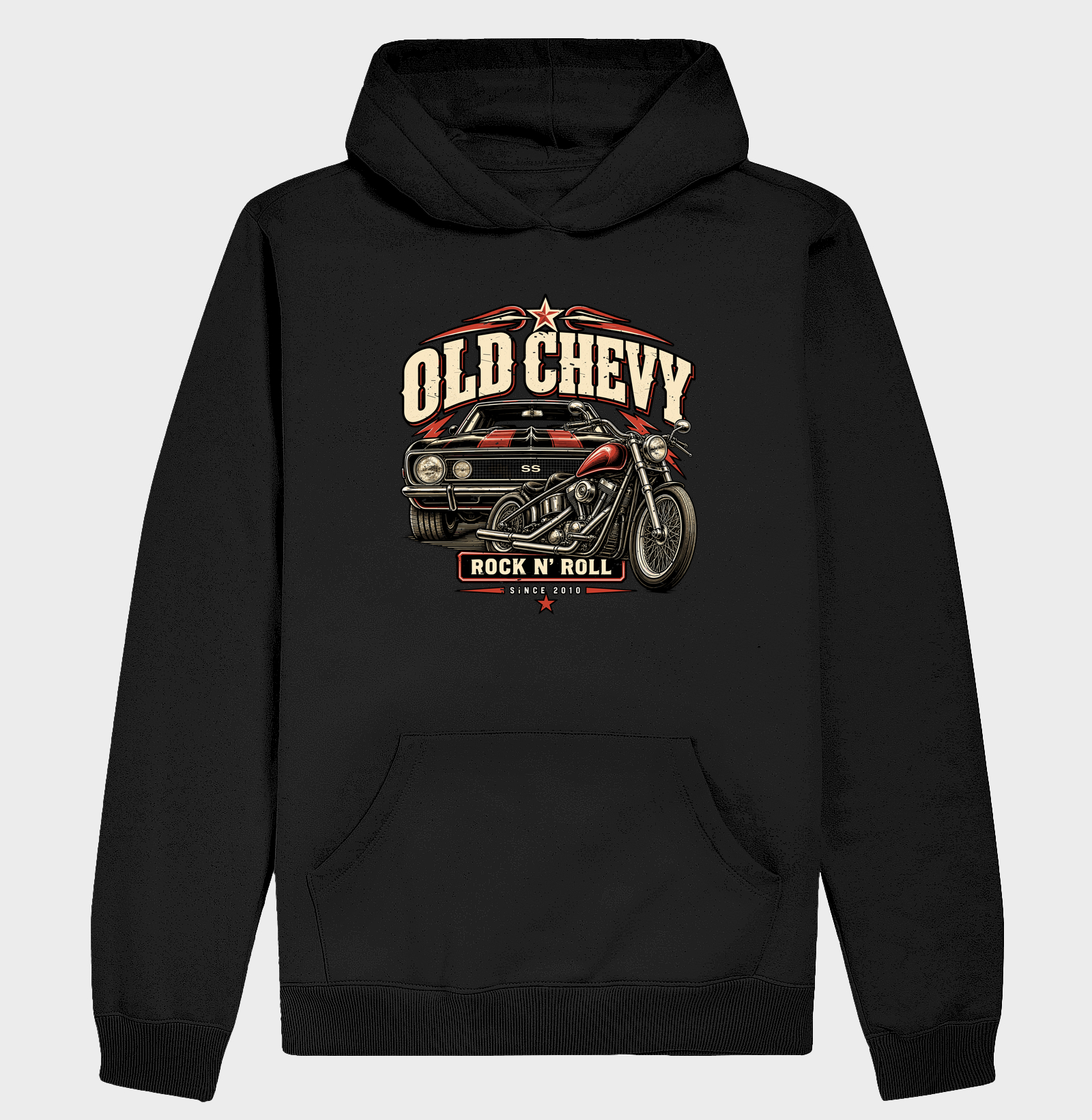 Road Legends | Steel & Wheels - Old Chevy - Hoodie Moletom