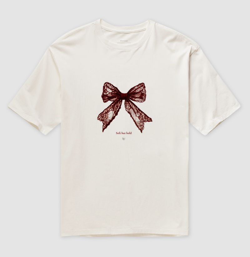 Laço Burgandy Oversized