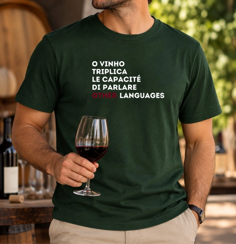 Camiseta O Vinho Triplica 