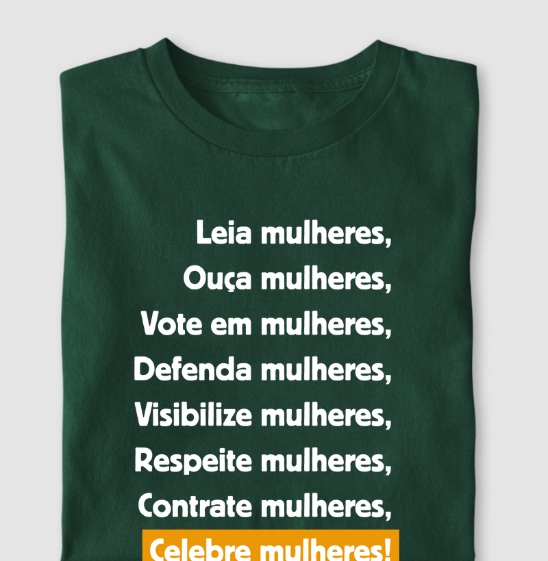 Celebre mulheres!