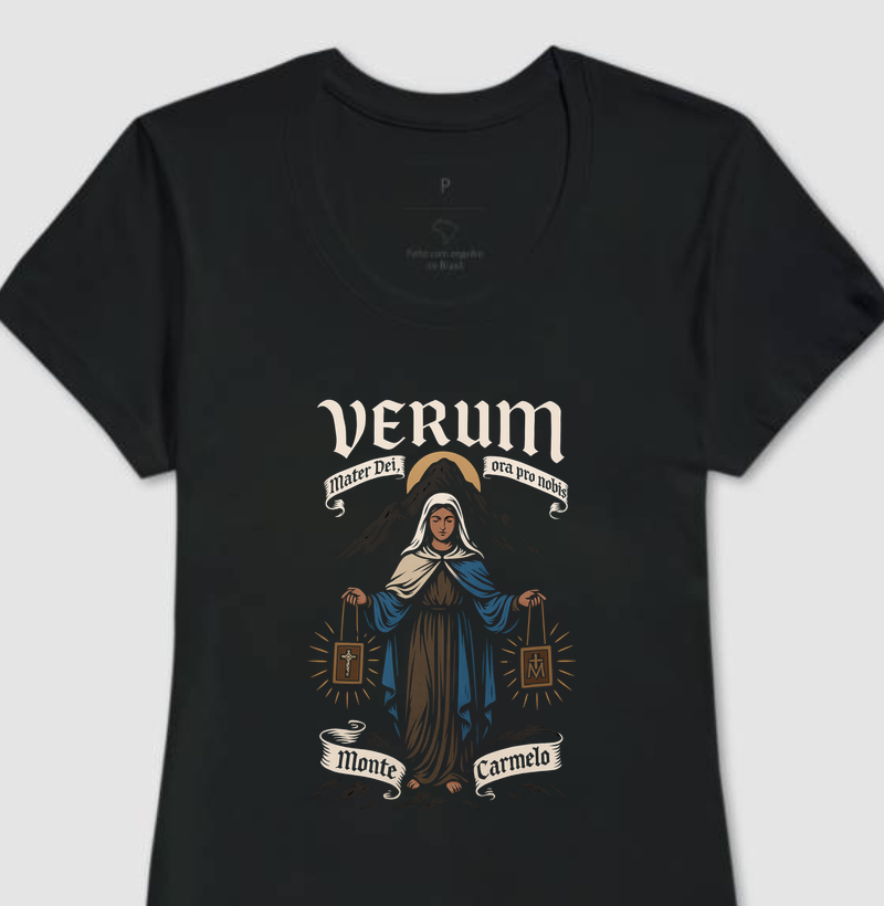Camiseta Nossa Senhora do Carmo I Monte Carmelo 