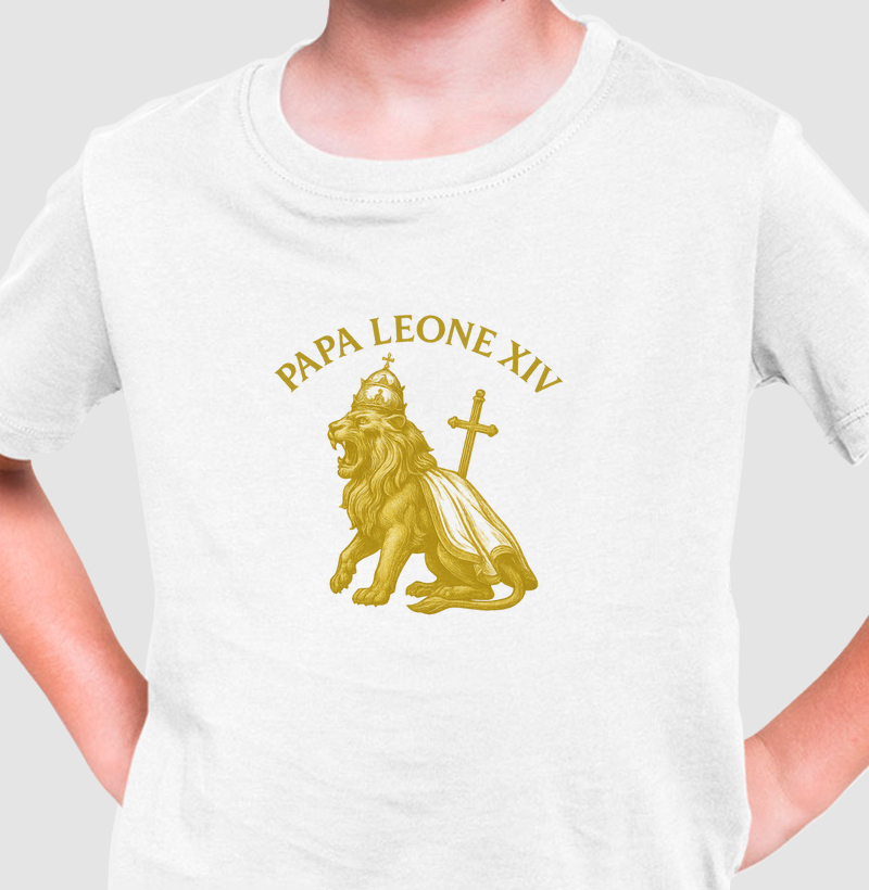 Camiseta Infantil Il Leone che ruggisce