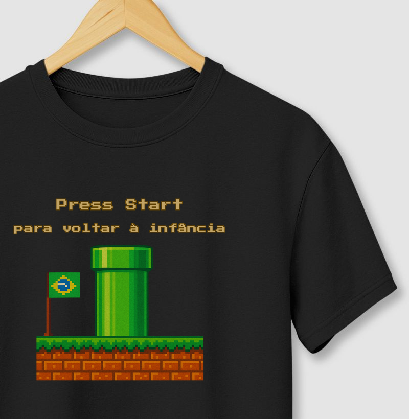 Press start para voltar a infância 