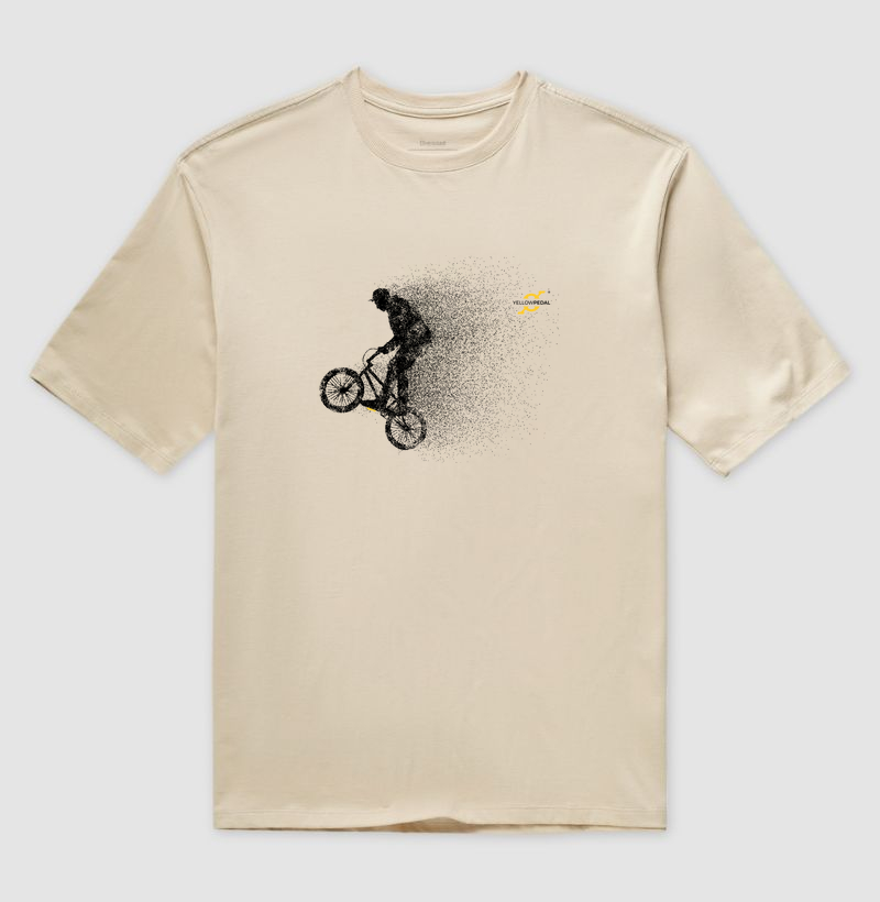 CAMISETA OVERSIZED YELLOWPEDAL BMX STYLE