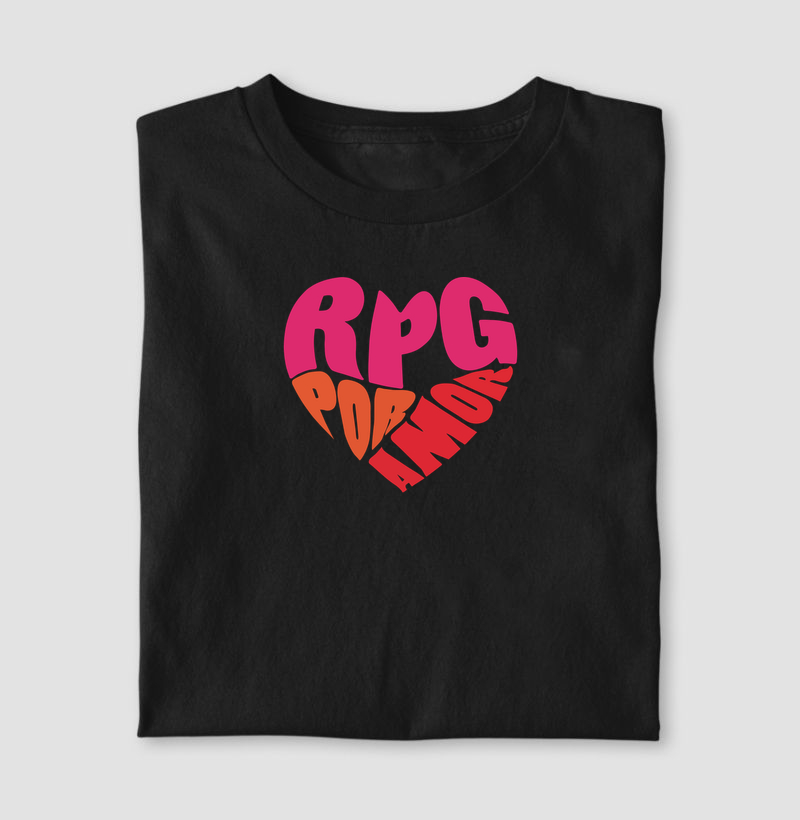 RPG POR AMOR - Camiseta