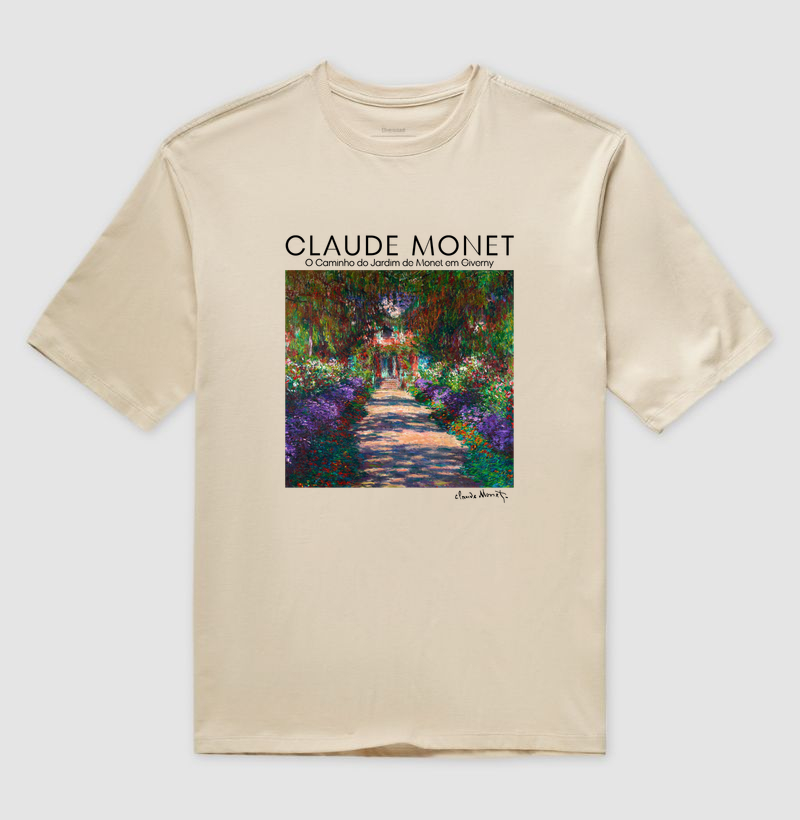 O Caminho do Jardim de Monet em Giverny (1902) - Claude Monet