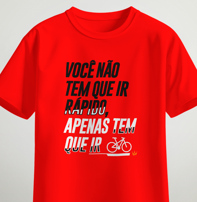 Você não tem que ir rápido, apenas tem que ir