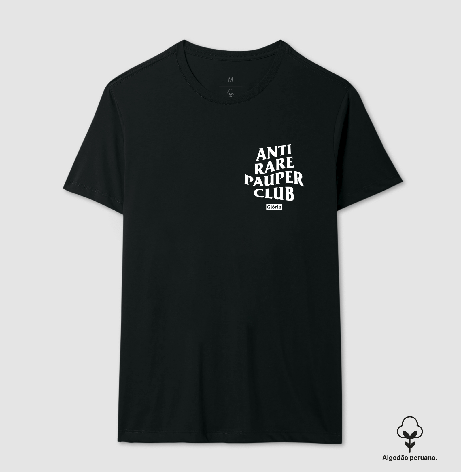Pauper Club - Camiseta Algodão Peruano