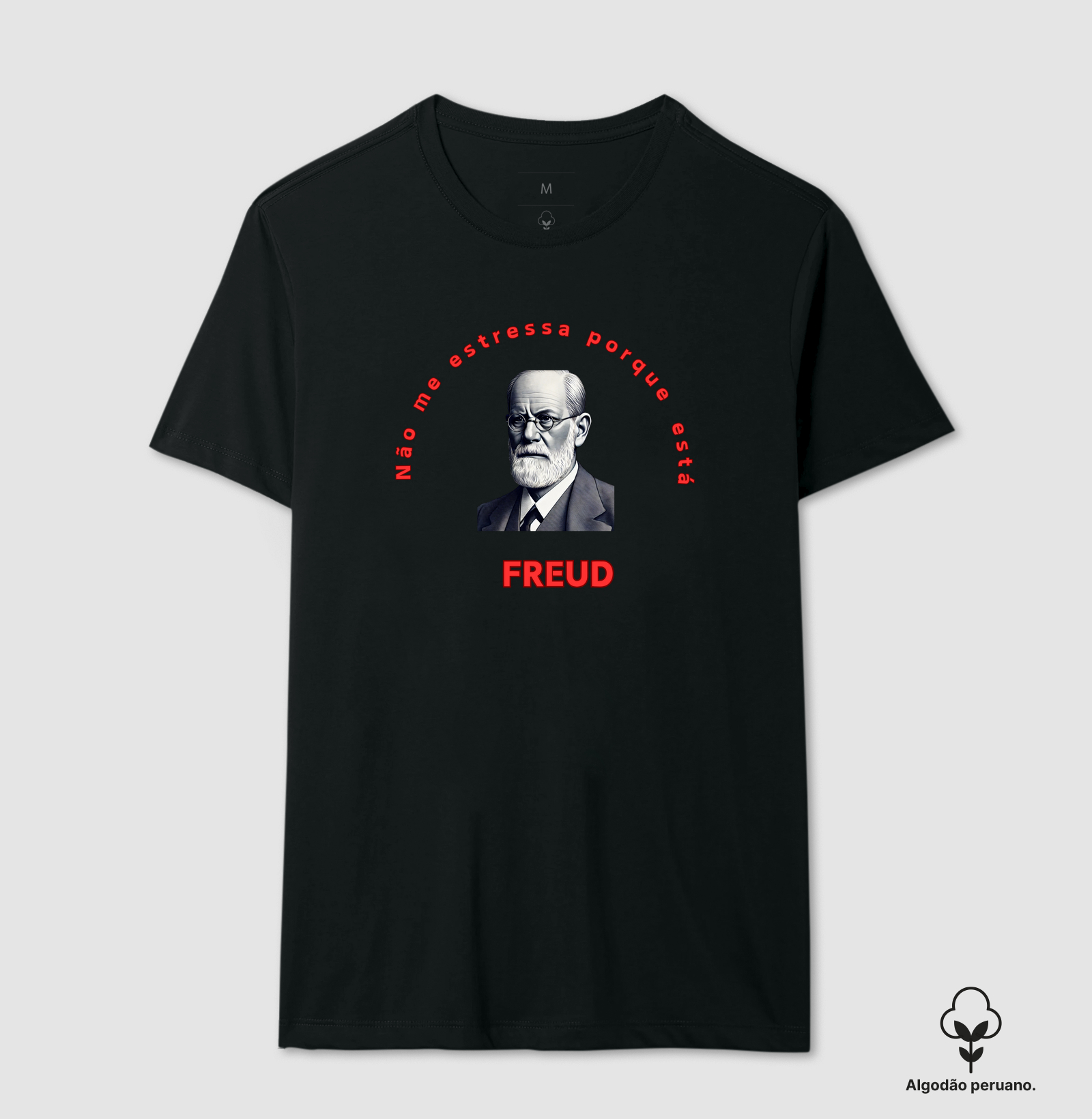 Não me estressa porque está Freud