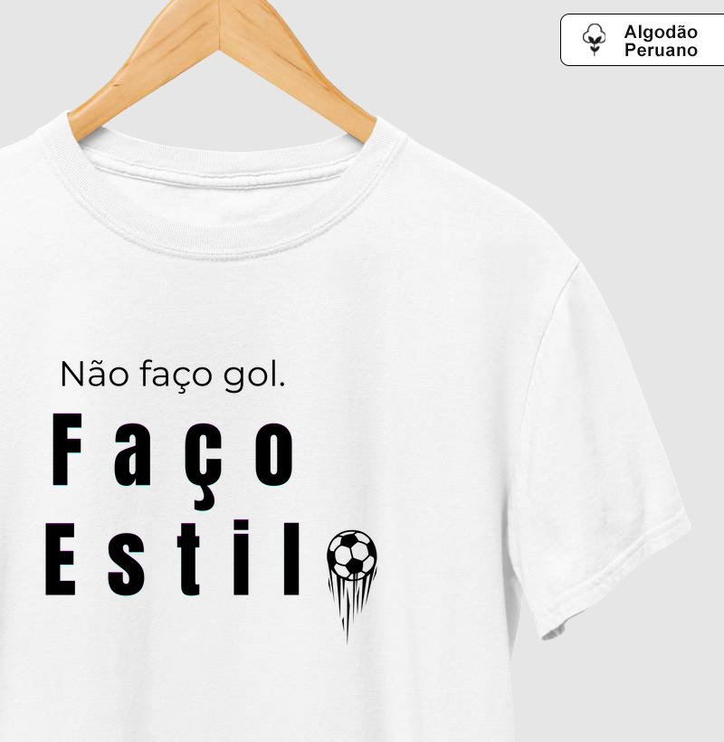 Não faço gol.