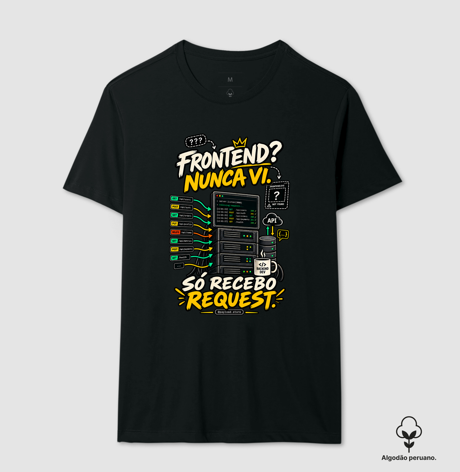Frontend? Nunca Vi — Só Recebo Request