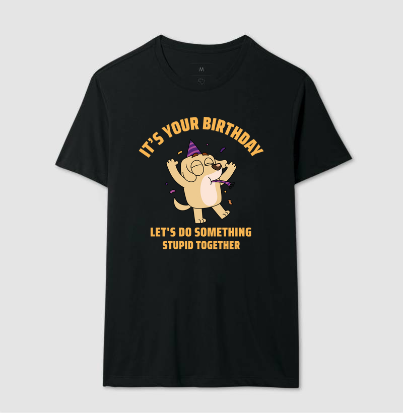 Camiseta Aniversário Engraçada
