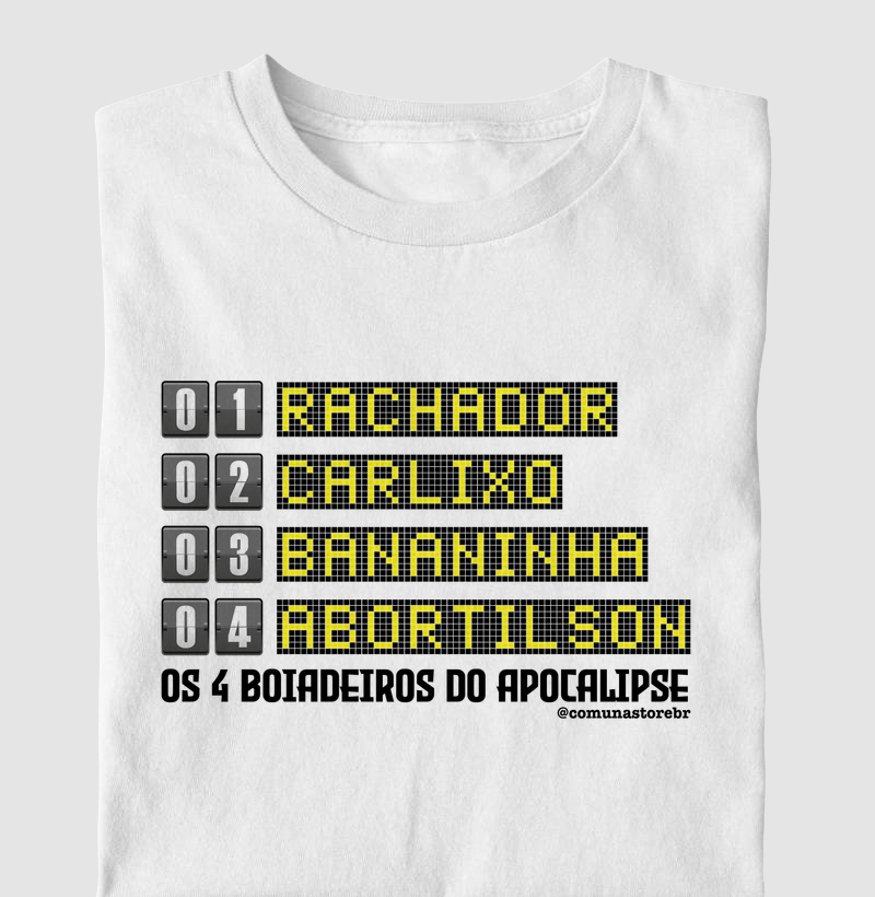 Os 4 boiadeiros do Apocalipse