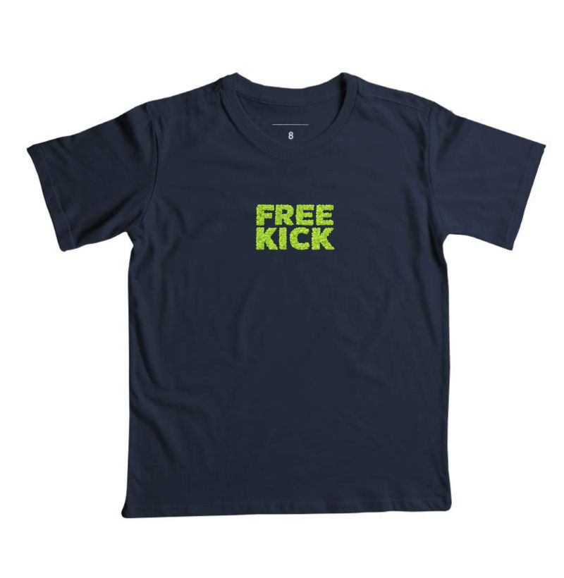 CAMISETA INFANTIL FREE KICK FLOR DA SORTE