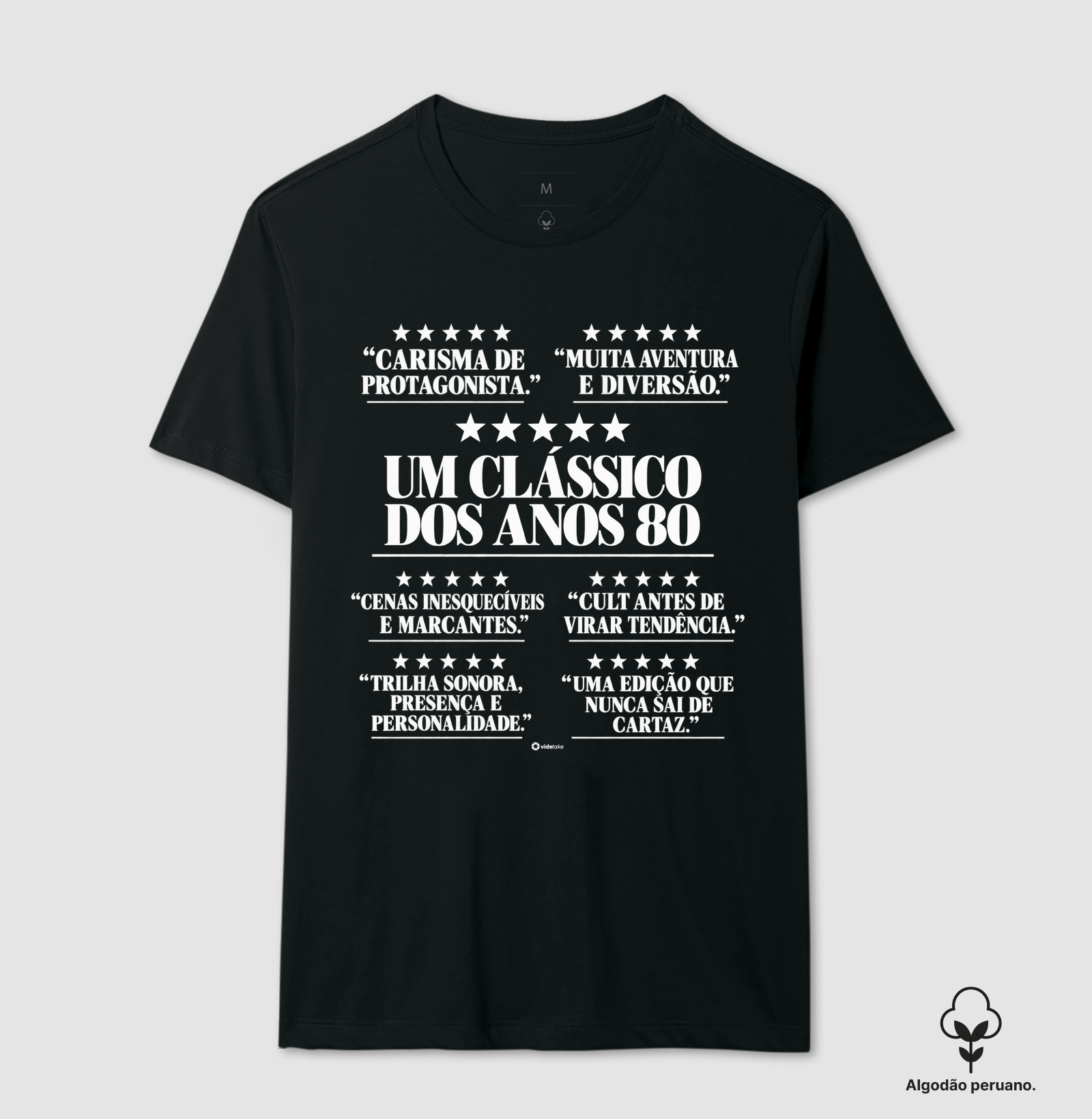 Camiseta Um Clássico dos Anos 80 – Edição Especial