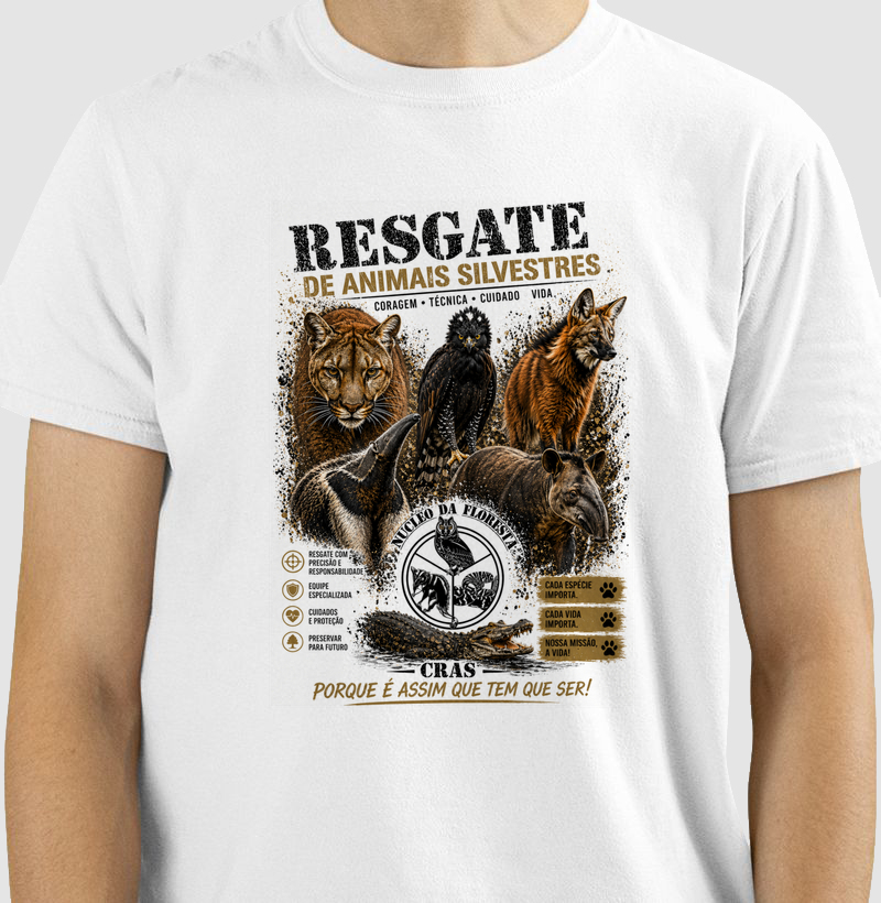 RESGATE - ANIMAIS SILVESTRES - BRANCA