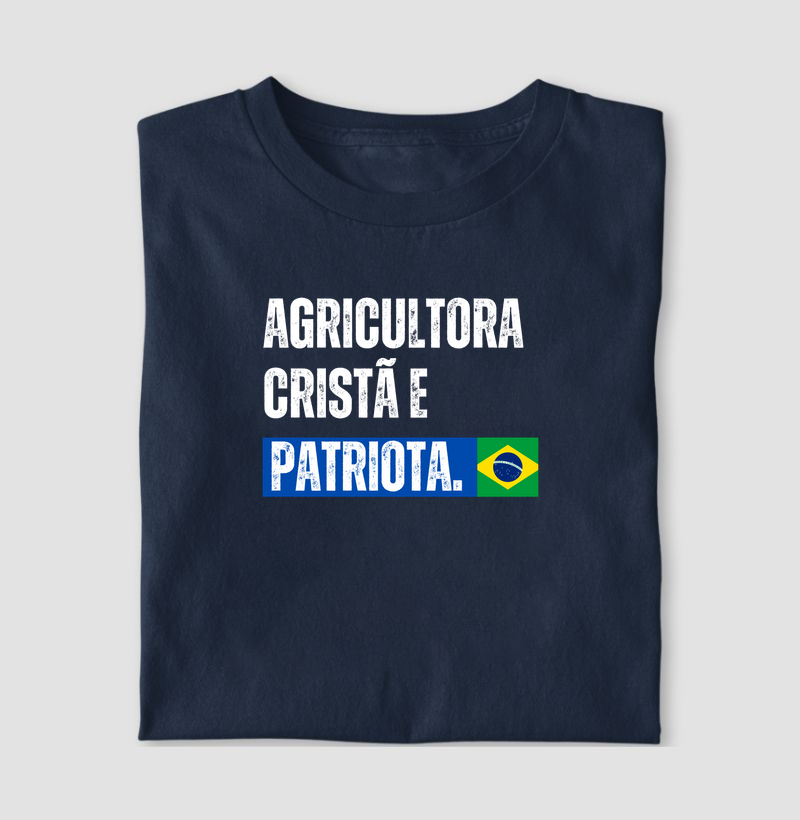 Agricultora Cristã e Patriota - Camiseta