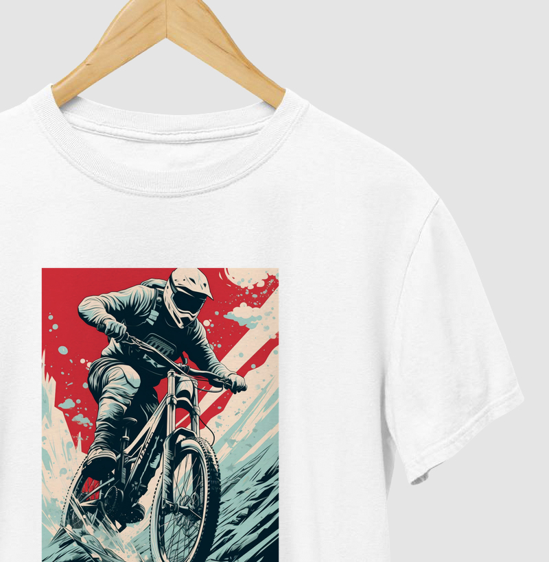 Camiseta Nascido para Descer | Downhill MTB | Kasual Bike