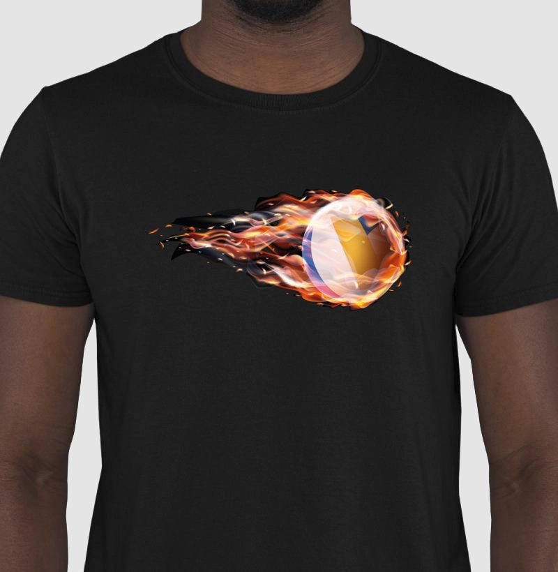 Camiseta Ball on Fire