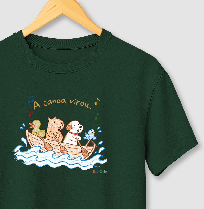 A canoa virou...