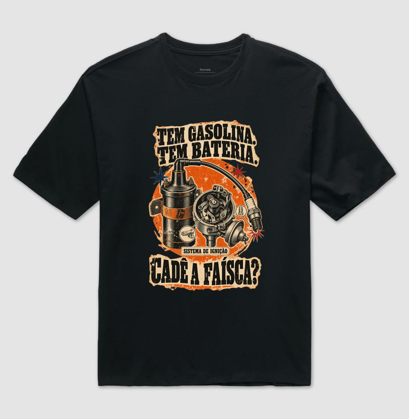 Camiseta Ignição - Camiseta Oversized