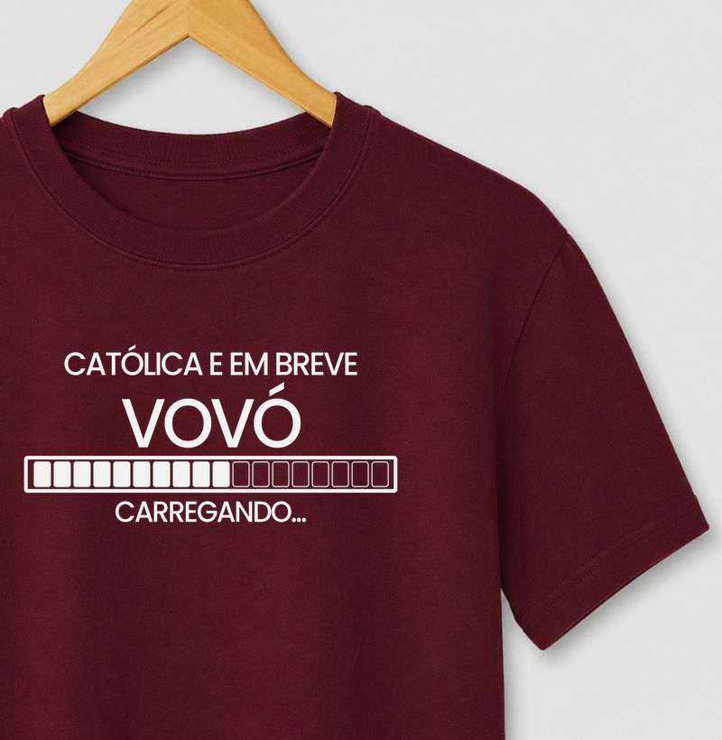 Católica e vovó carregando