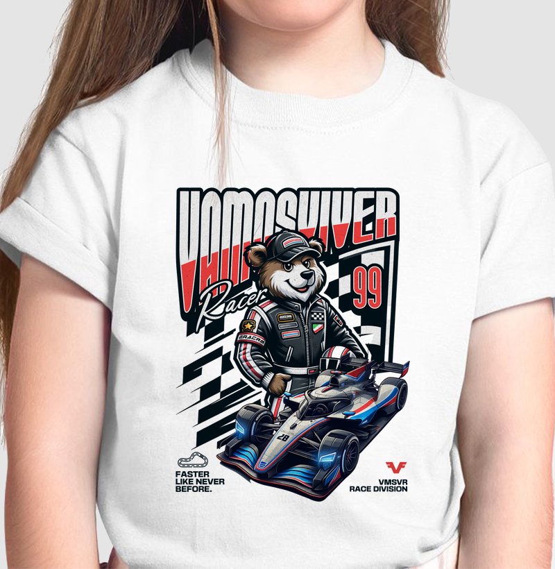 Camiseta Kids Vamos Viver Race Division