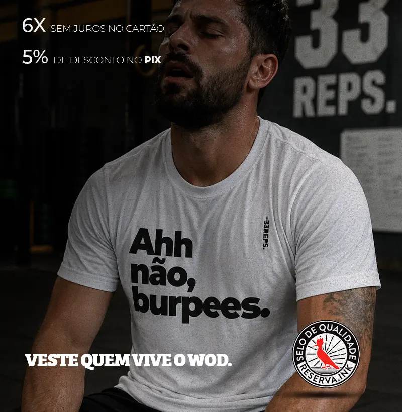 ah não, burpees