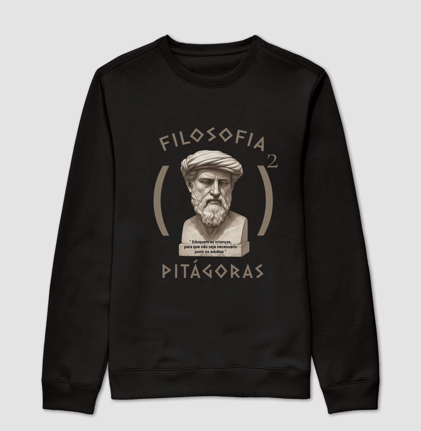 Camiseta Filosofia - Pitágoras