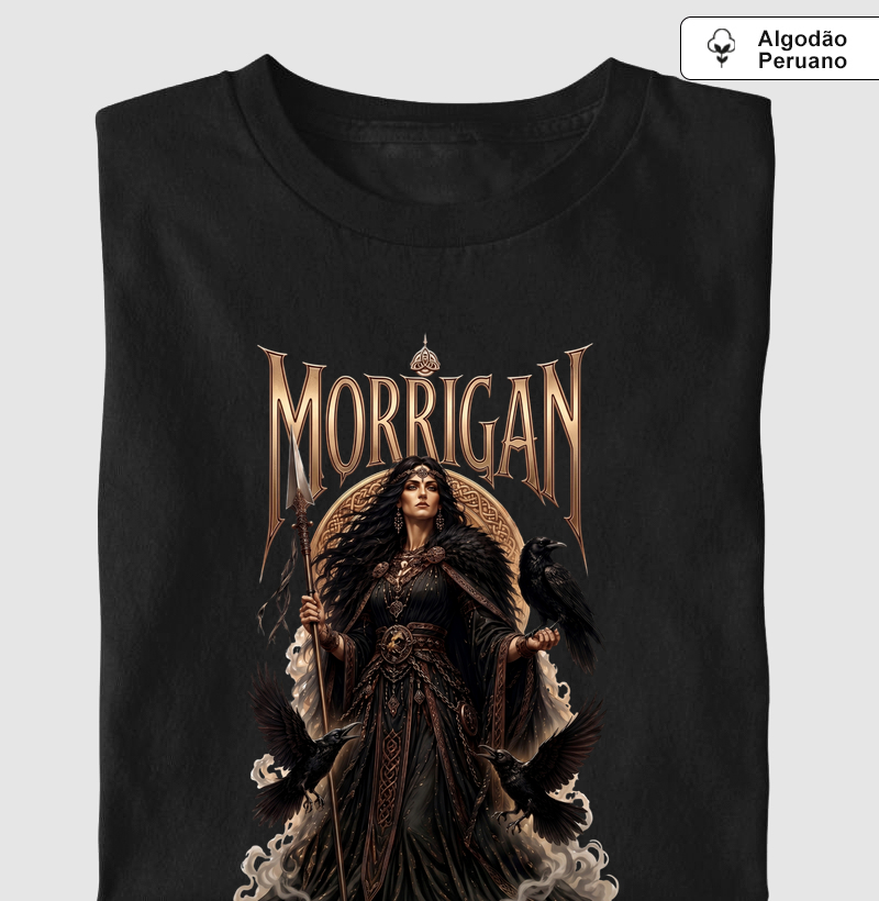 Morrigan Festival - Camiseta Algodão Peruano